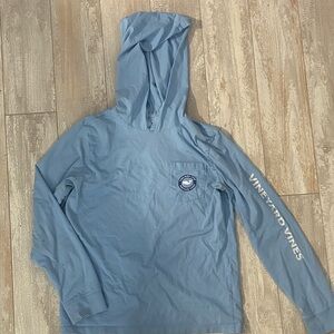 Vineyard Vines Youth Long Sleeve Cotton Hoodie Size Large